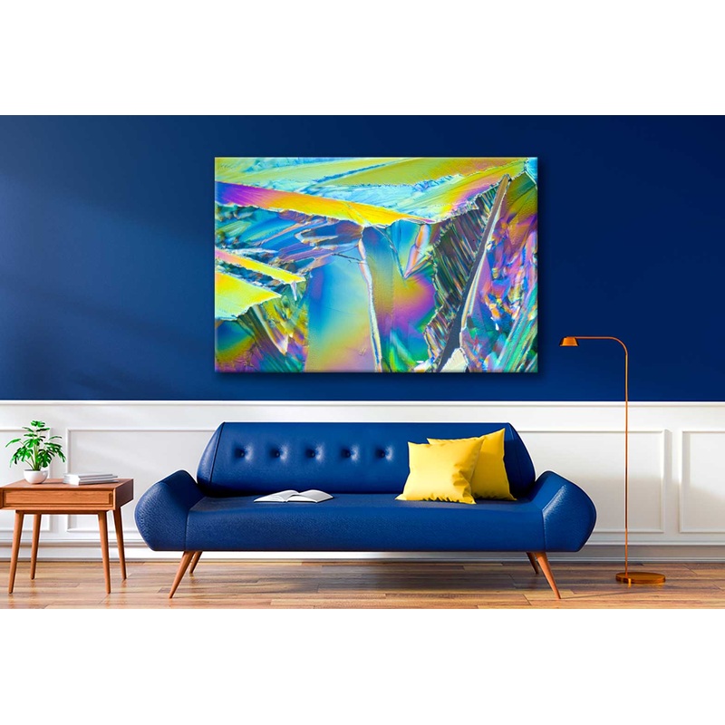 Bella Home Microcrystals Of Citric Acid Art Print Canvas Ready to hang
