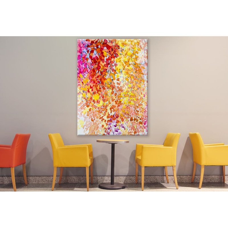 Abstract Flower Painting Print Ready to hang 100% Australian Made