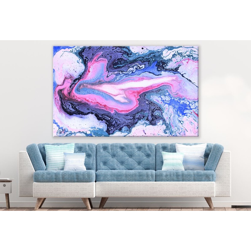Abstract Marble Waves Design Print 100% Australian Made