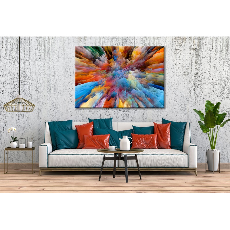 Abstract multicolored popular Print 100% Australian Made