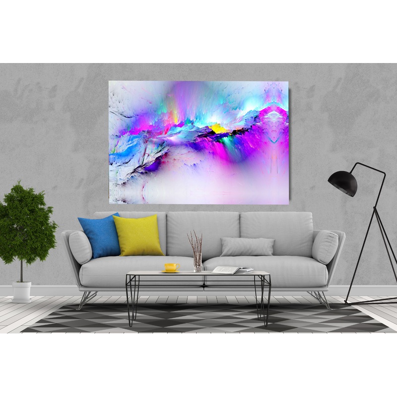 Abstract Stunning Multicolor Design Print 100% Australian Made
