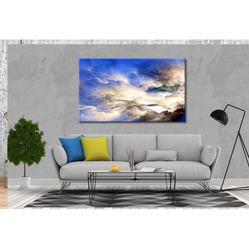 Abstract  stunning  multicoloured Print 100% Australian Made