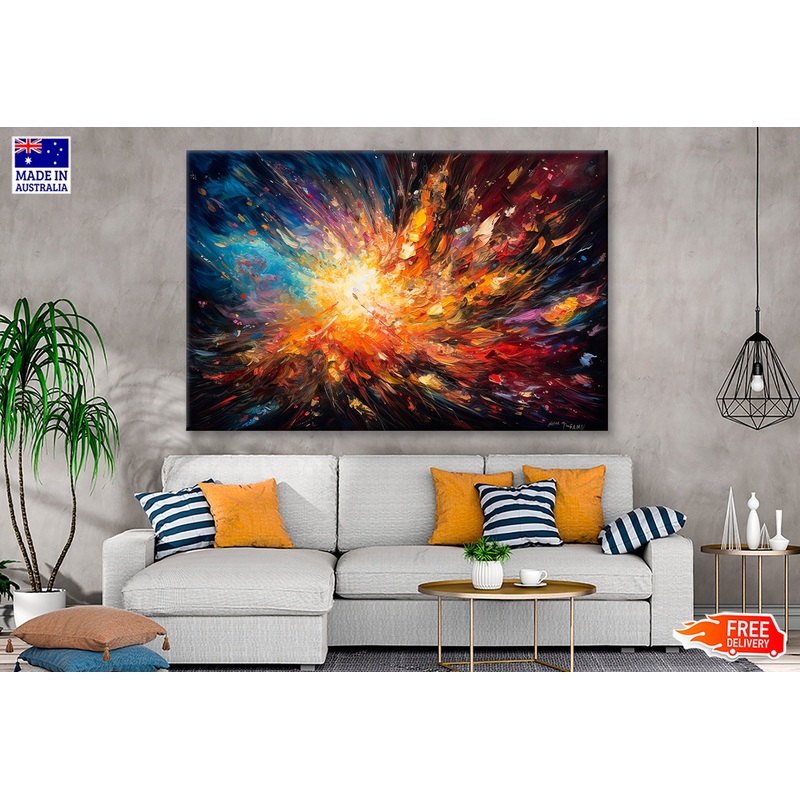 An Impressionism Palette Knife Oil Painting Limited Edition High Quality Print