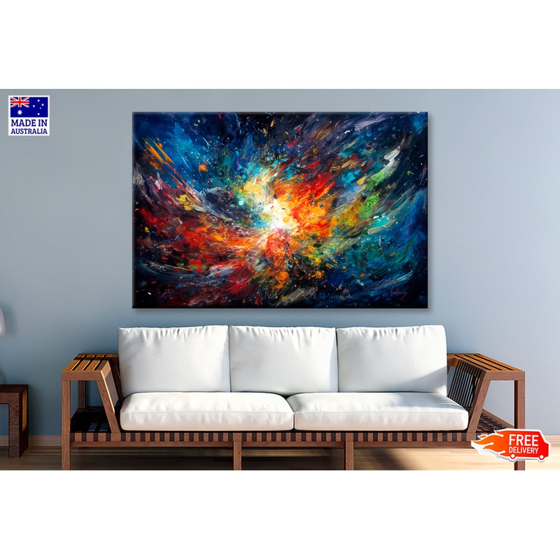 An Impressionism Palette Knife Oil Painting Wall Art Limited Edition High Quality Print