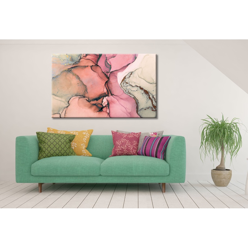 Blush pink  Abstract neutral  Print 100% Australian Made