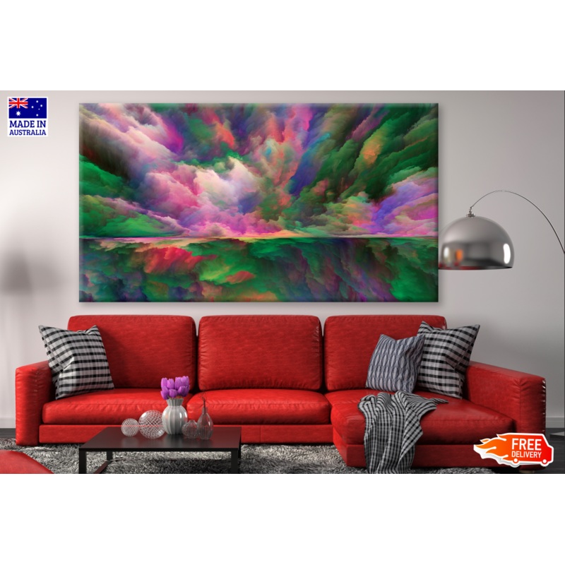 Abstract Cloud Design Painting Print 100% Australian Made