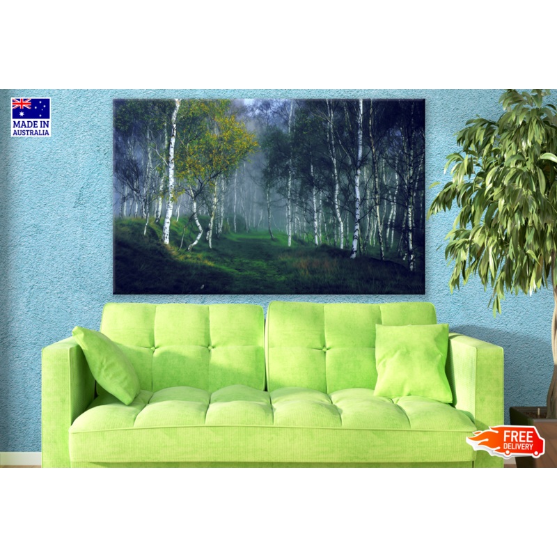 Abstract Forest Painting Print 100% Australian Made