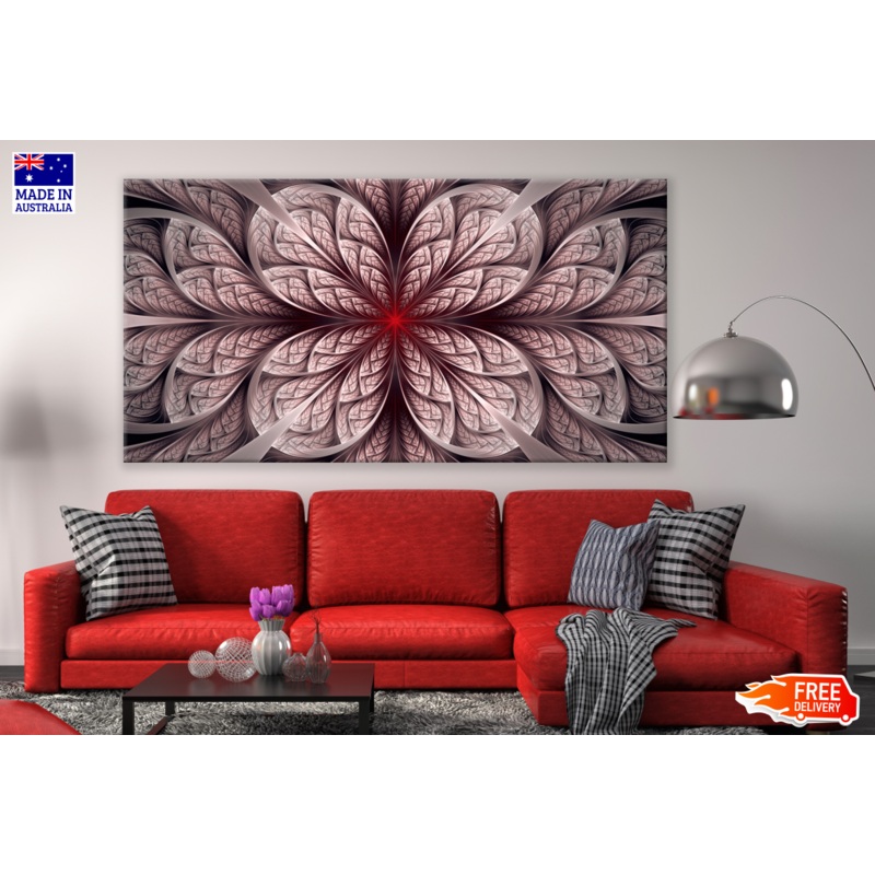 Abstract Fractal Pattern Design Print 100% Australian Made