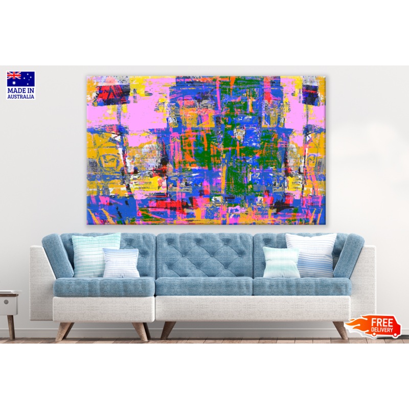 Abstract Oil Painting Print 100% Australian Made