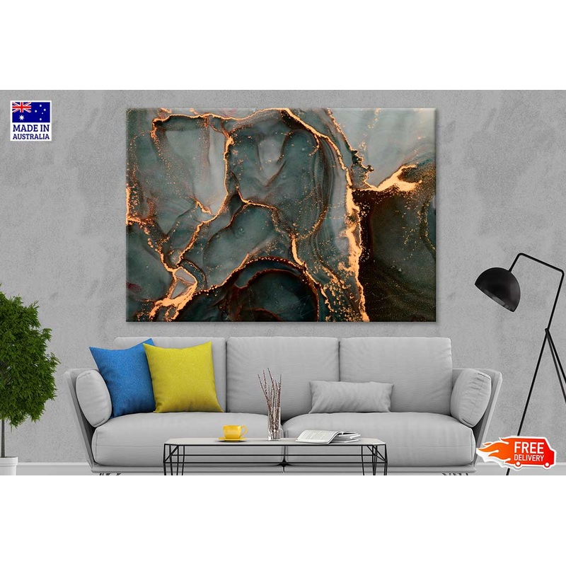 Abstract Fluid Art Painting Print 100% Australian Made
