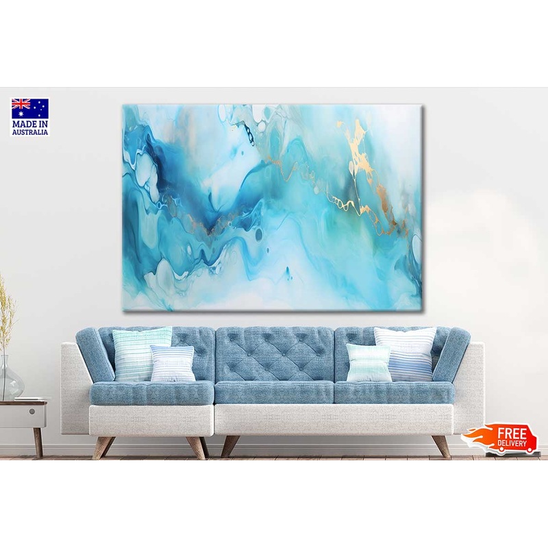 Abstract Ocean Art Print 100% Australian Made