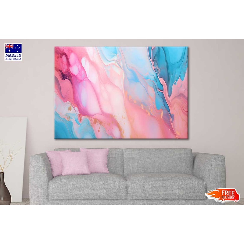 Bright Alcohol Ink Design Print 100% Australian Made
