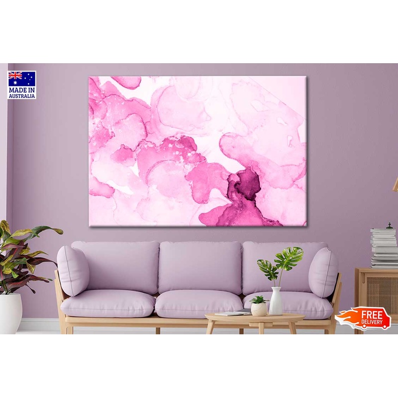 Original Artwork Photo Of Marble Ink Abstract Art Print 100% Australian Made
