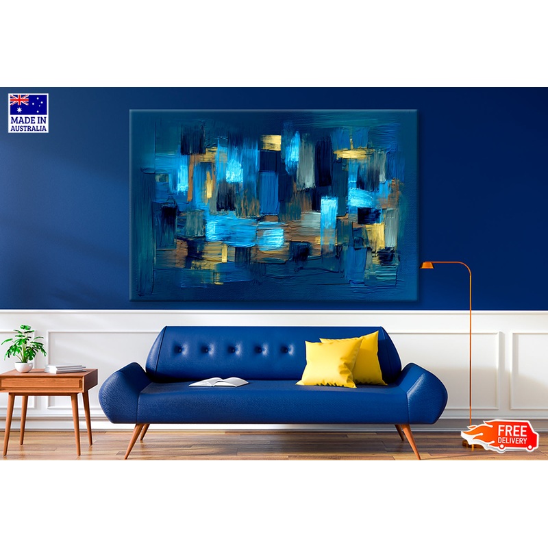 Rough Brushstrokes Oil Painting Wall Art Limited Edition High Quality Print