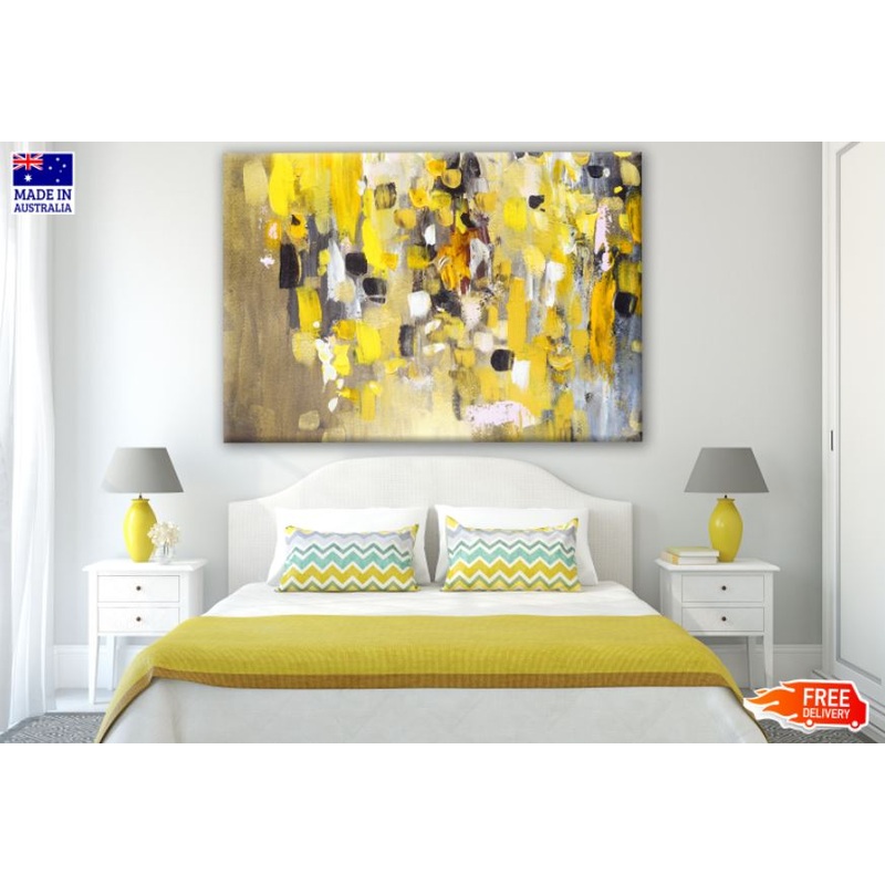 Colorful Abstract Painting Design Print 100% Australian Made