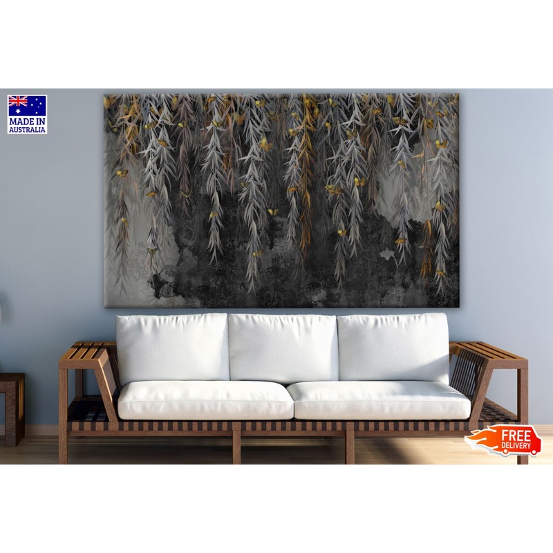 Stunning Leaves Abstract Design Print 100% Australian Made