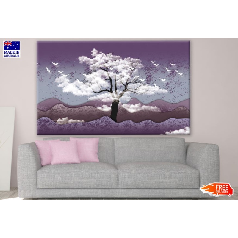 Tree & Landscape Abstract Design Print 100% Australian Made