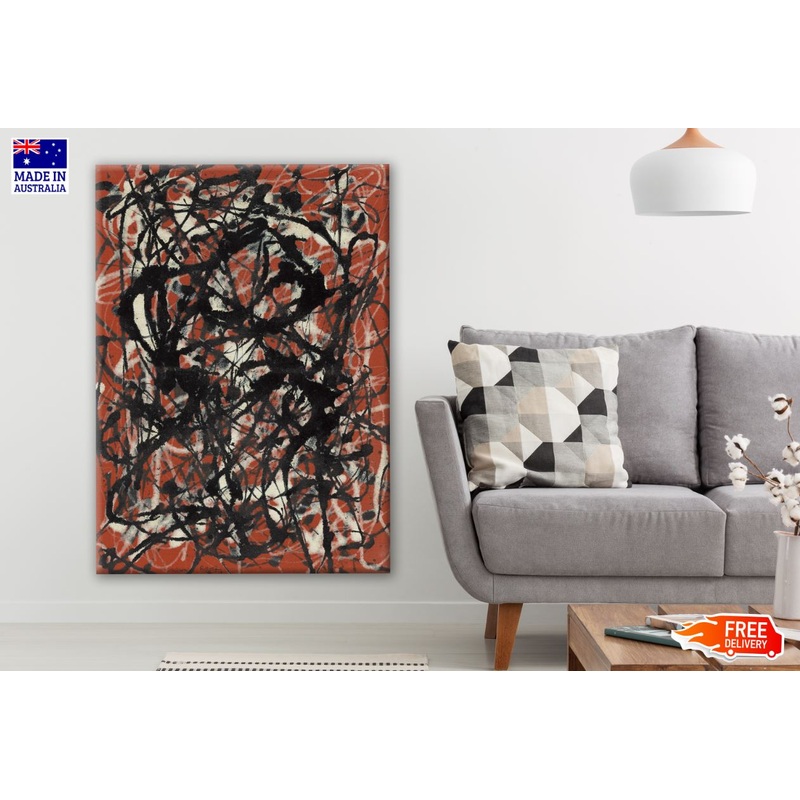 Watercolor Abstract Design Print 100% Australian Made
