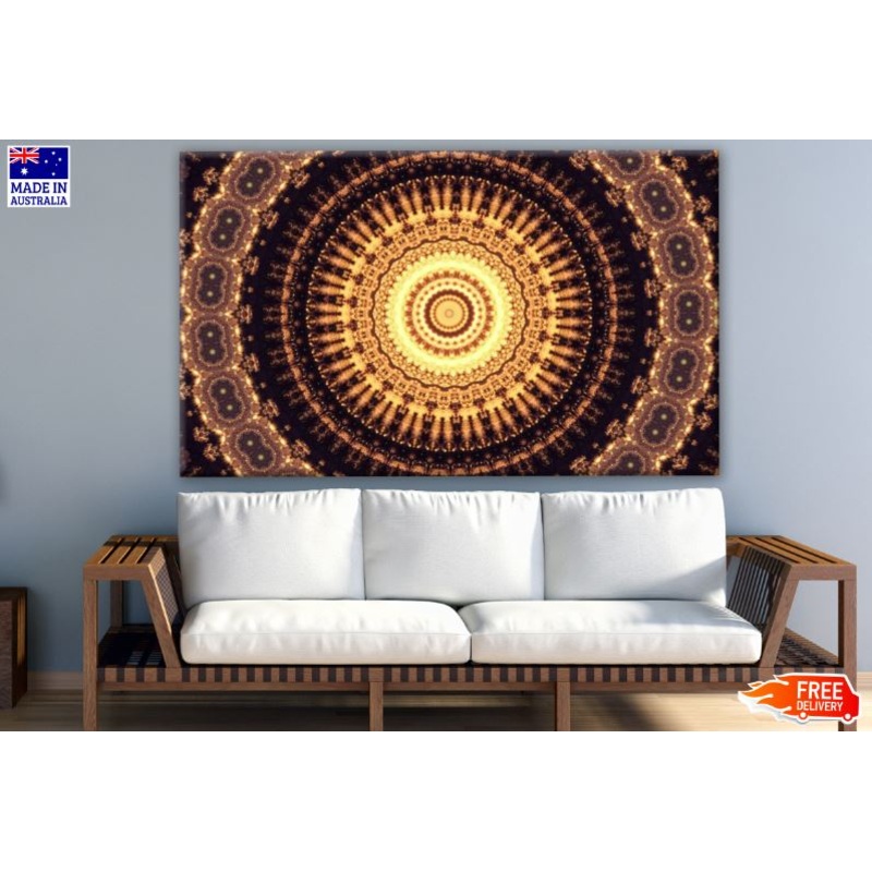 Circle Colorful Abstract Design Print 100% Australian Made