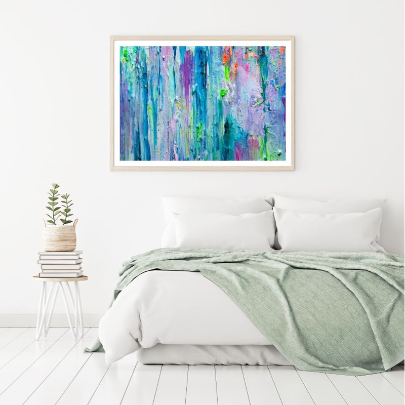 Abstract Oil Painting Design Home Decor Premium Quality Poster Print Choose Your Sizes