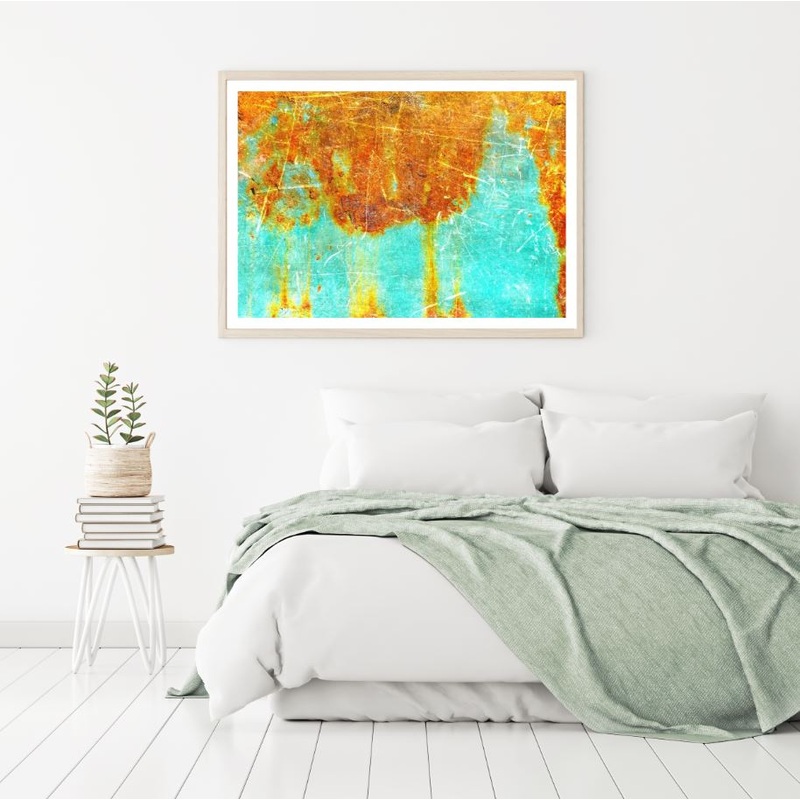 Rusty Metal Photograph Home Decor Premium Quality Poster Print Choose Your Sizes