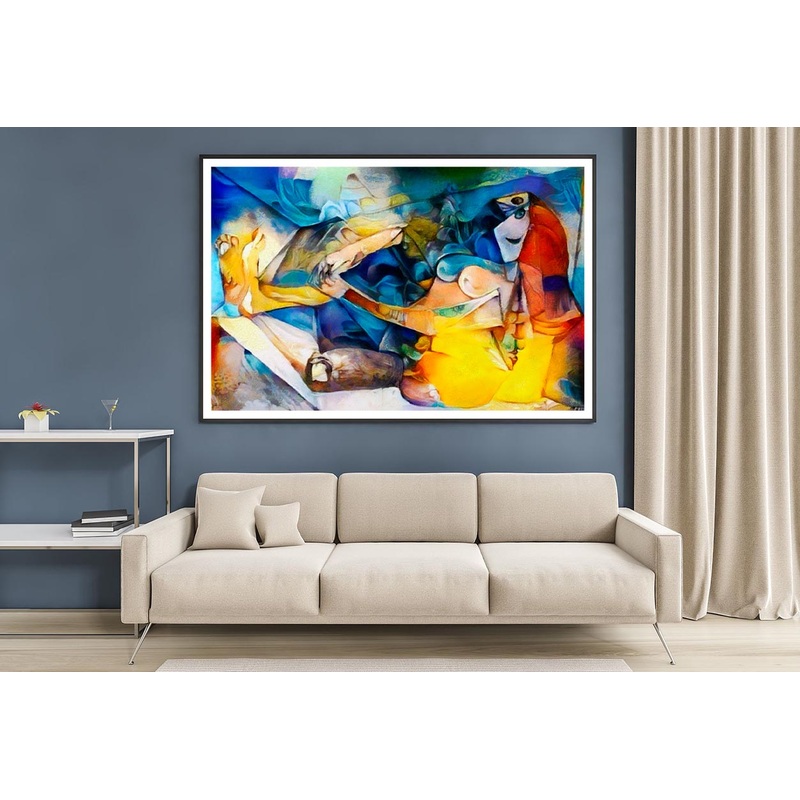 Abstract Style of Kandinsky Home Decor Premium Quality Poster Print Choose Your Sizes