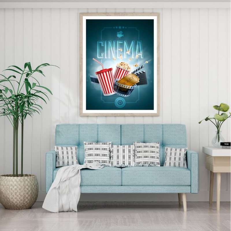Cinema Poster 3D Design Home Decor Premium Quality Poster Print Choose Your Sizes