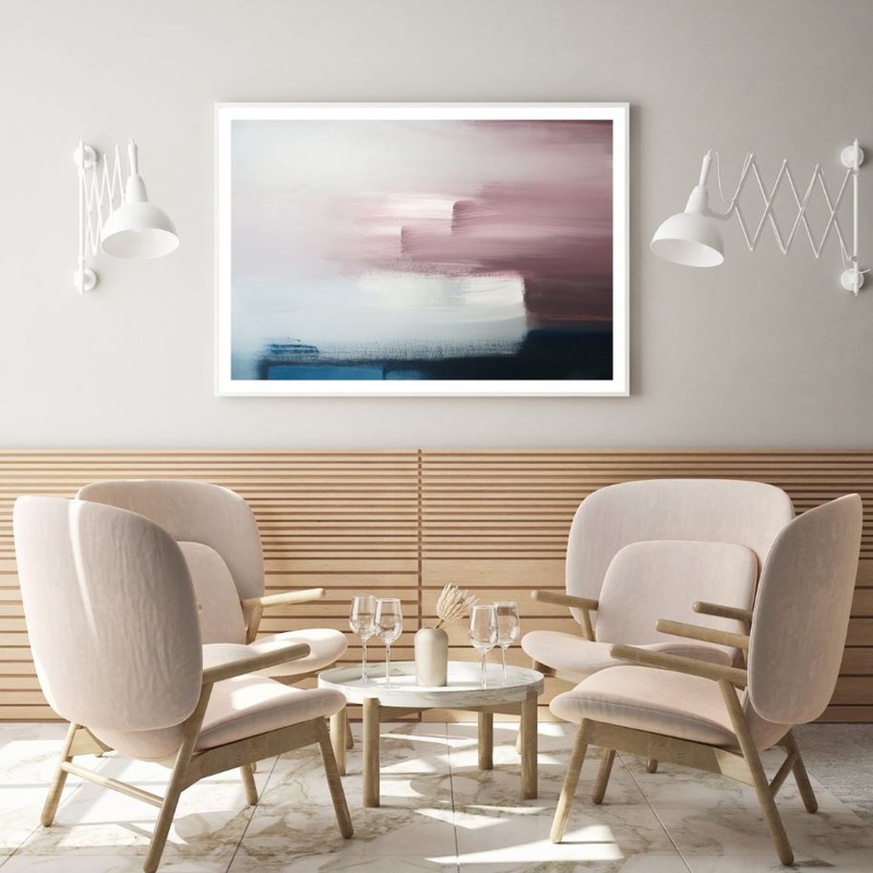 Painting Strokes Abstract Design Home Decor Premium Quality Poster Print Choose Your Sizes