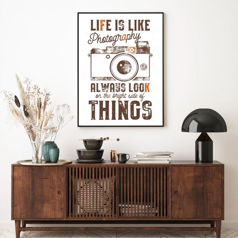 Photography Quote Design Home Decor Premium Quality Poster Print Choose Your Sizes