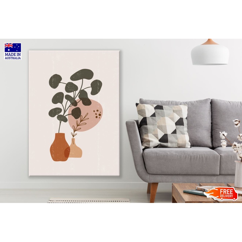 Abstract Tree & Vase Vector Art Print 100% Australian Made