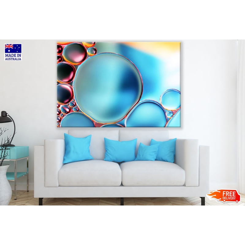 Painting Water Bubble Photograph Print 100% Australian Made