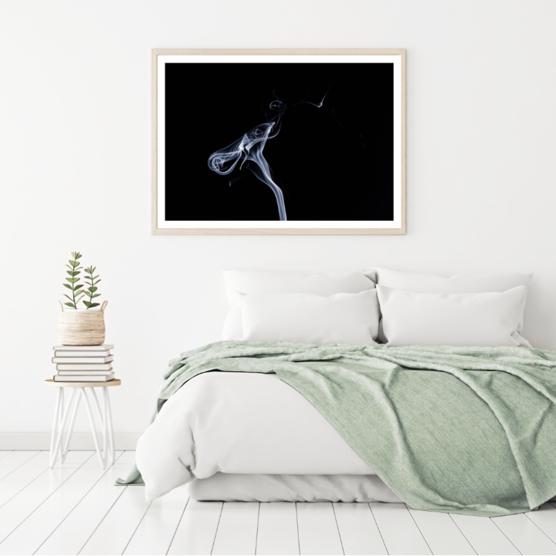 Smoke Closeup Photograph Home Decor Premium Quality Poster Print Choose Your Sizes