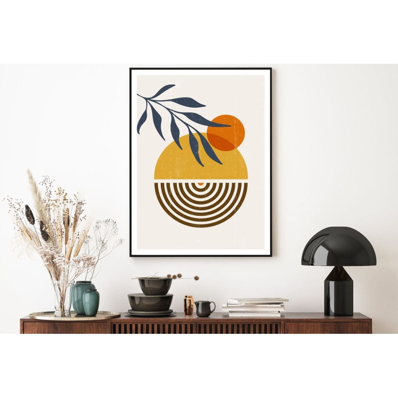 Abstract Vector Art Design Home Decor Premium Quality Poster Print Choose Your Sizes