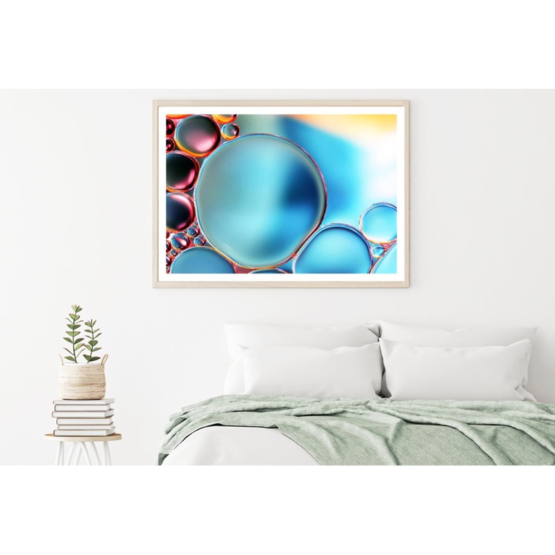 Painting Water Bubble Photograph Home Decor Premium Quality Poster Print Choose Your Sizes
