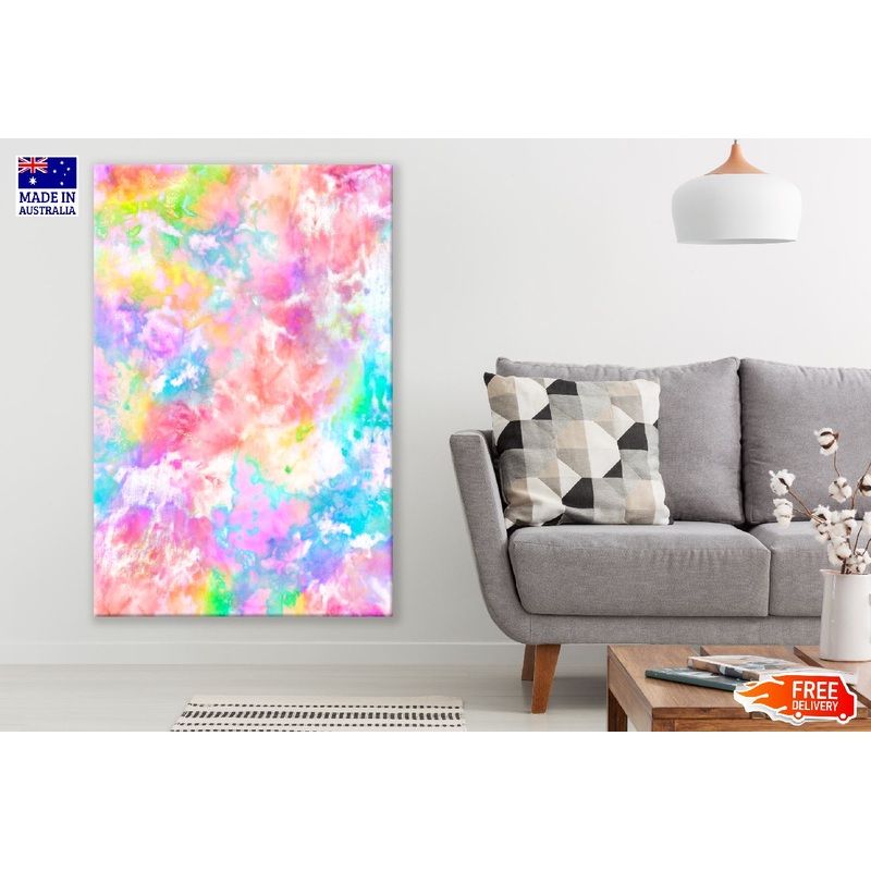 Color Splash Abstract Design Print 100% Australian Made