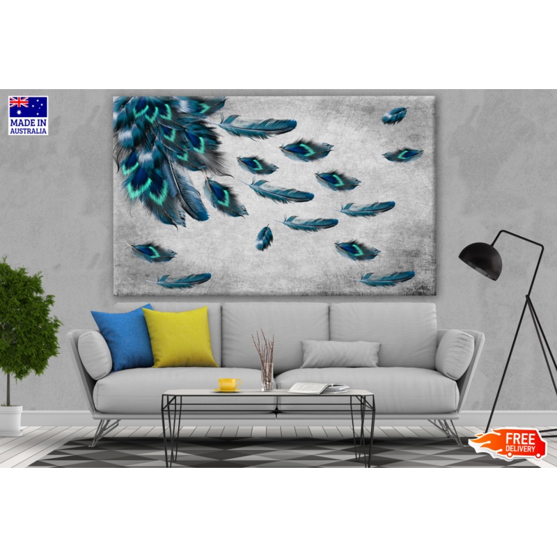 Peacock Feather Art Print 100% Australian Made