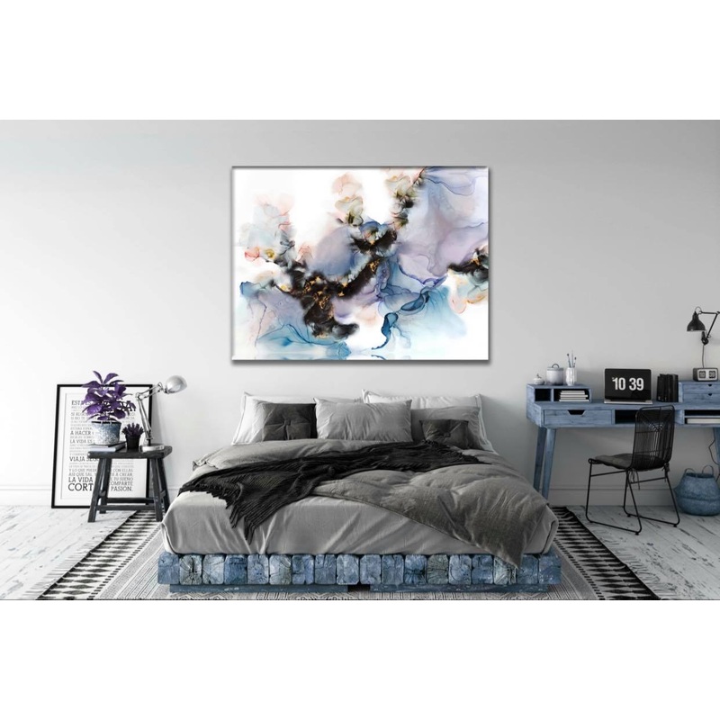 Stunning Abstract Alcohol inks  Print 100% Australian Made