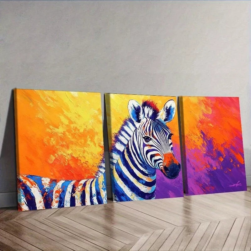 3pcs    Wall Art Set Canvas Framed 40x60cm - High Quality Print 100% Australian Made Wall Canvas Ready to Hang