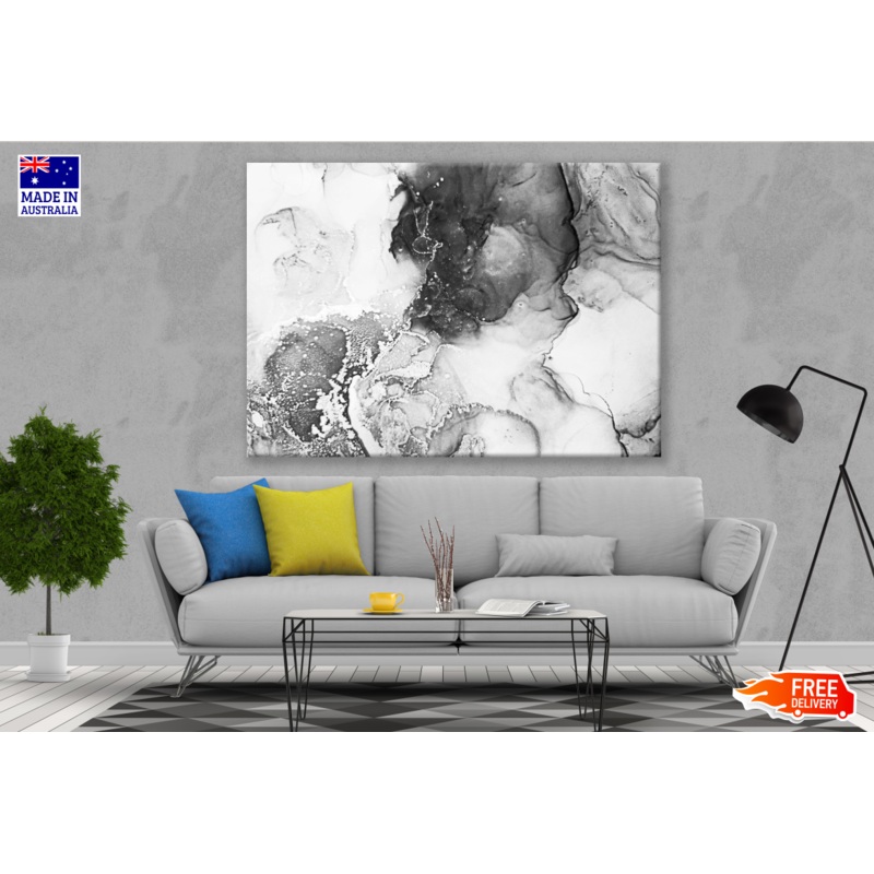 Copy of Abstract Granite B&W Design Print 100% Australian Made