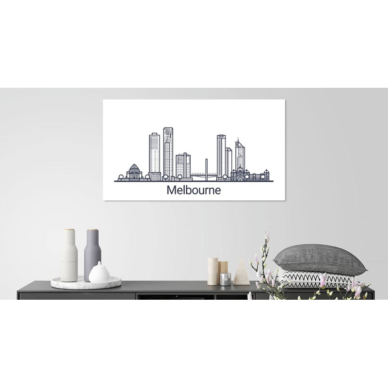 Minimalist  LINE ART Modern Print 100% Australian Made