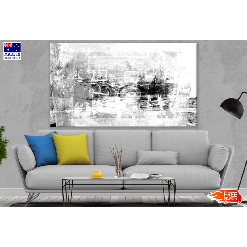 Monochrome Manipulation Print 100% Australian Made