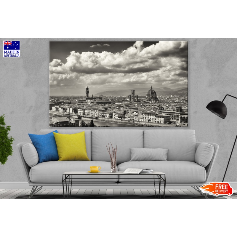 Old Town of Florence - Firenze in Italy Vintage Photograph Print 100% Australian Made