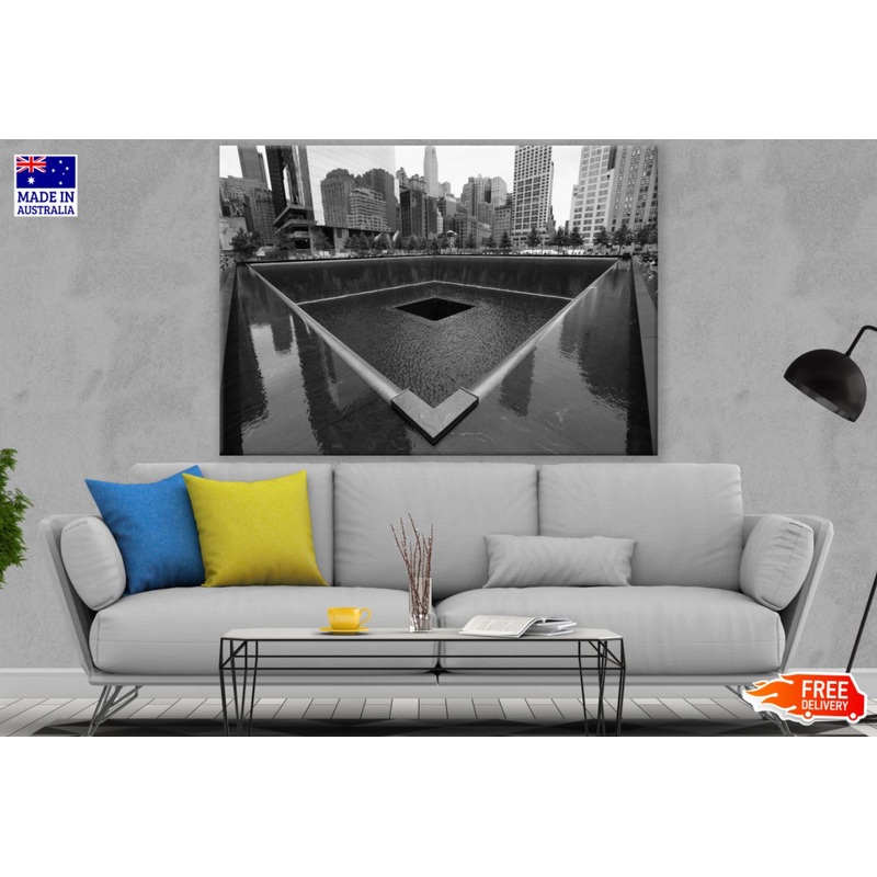 Memorial at World Trade Center Ground Zero New York City Photograph Print 100% Australian Made