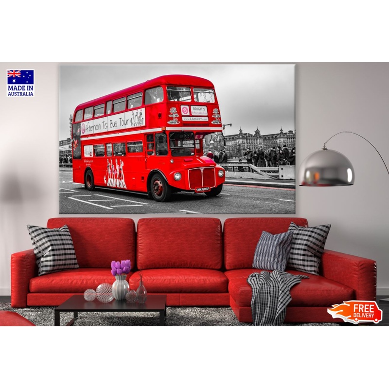Double Decker Bus Photograph Print 100% Australian Made