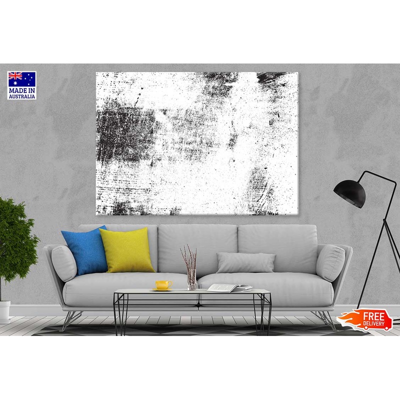Overlay Texture B&W Abstract Design Print 100% Australian Made