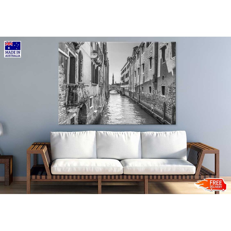 Venice Italy B&W Photograph Print 100% Australian Made
