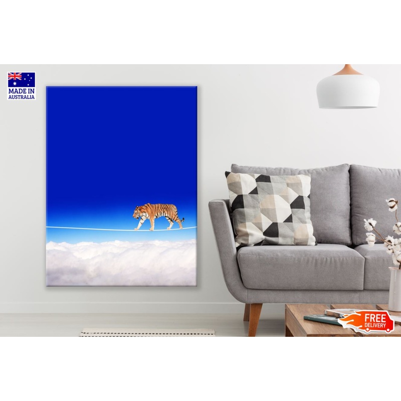 Tiger & Sky Scenery Photograph Print 100% Australian Made