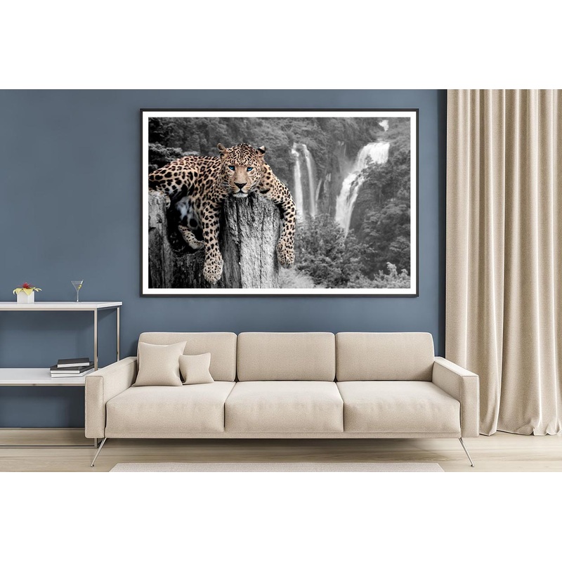 Tiger Blue Eyes Decor Premium Quality Poster Print Choose Your Sizes