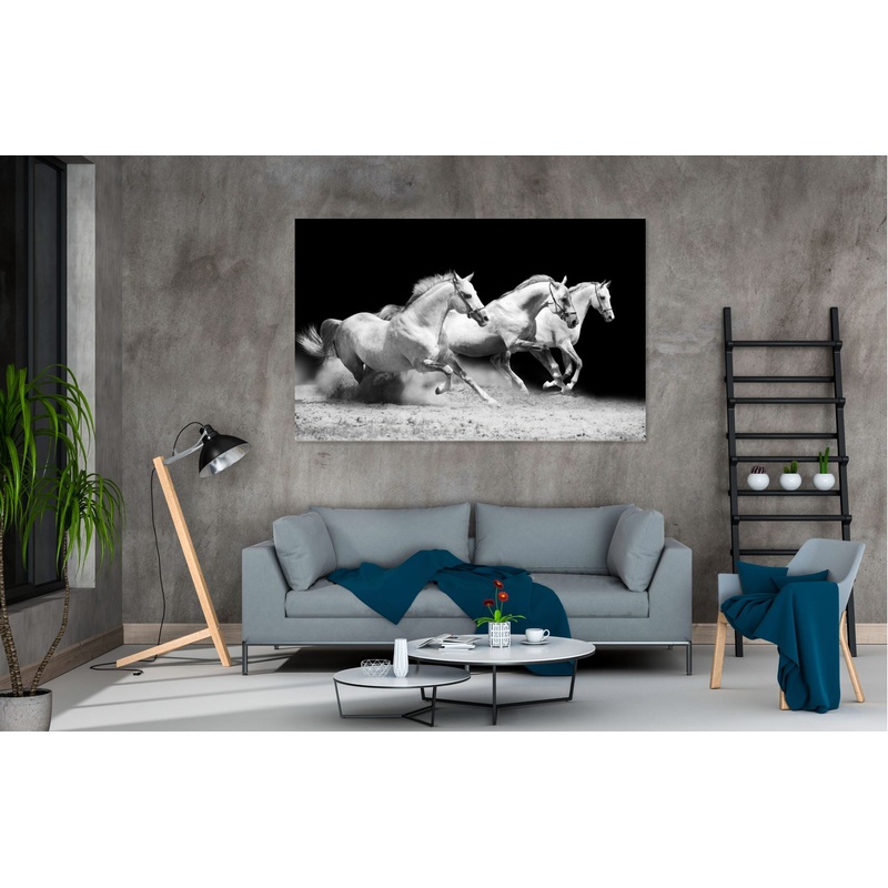 Running horses  Print 100% Australian Made