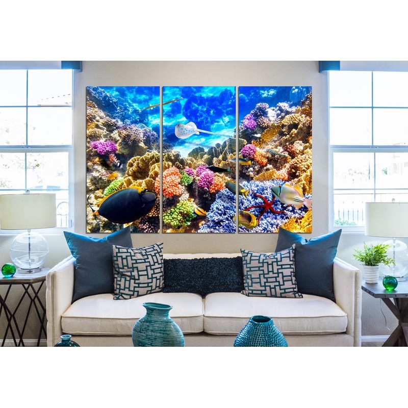 Sea Life High Quality print 100% Australian made wall Canvas ready to hang